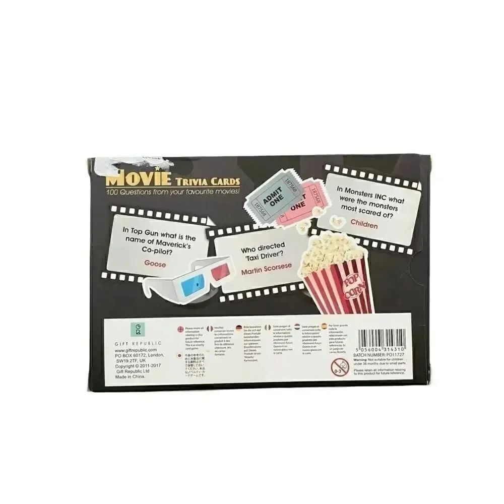 Movie Trivia Card Game - Picture 3 of 3